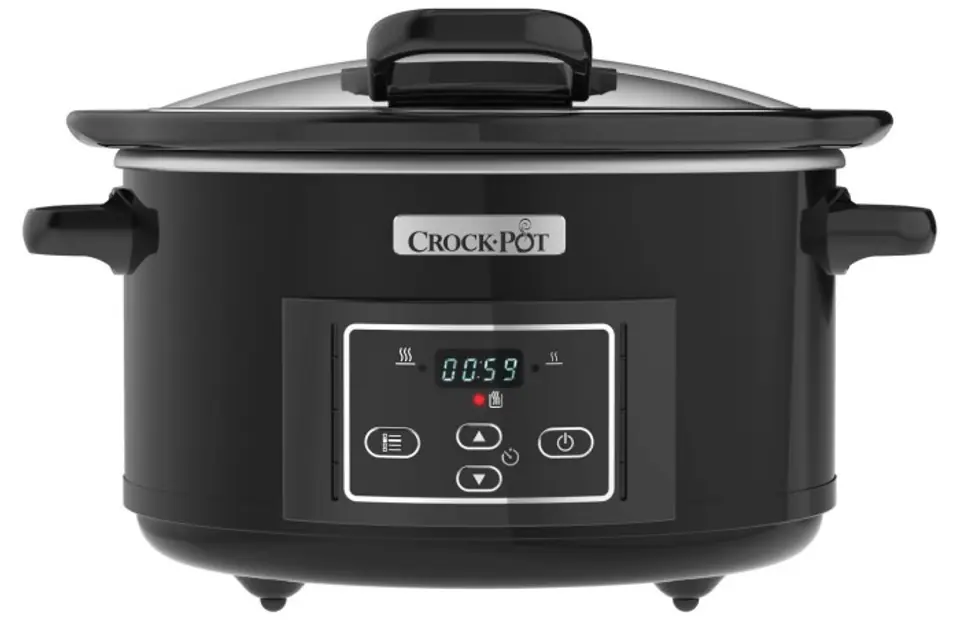 ⁨Crock-Pot CSC052X slow cooker 4.7 L Black, Silver⁩ at Wasserman.eu