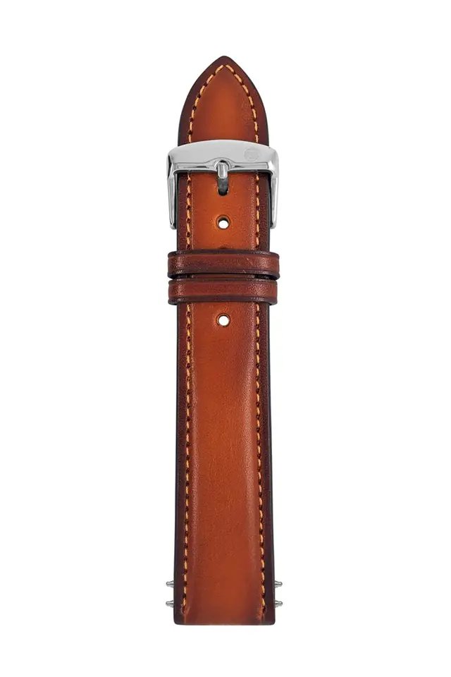 ⁨Zeppelin leather strap brown 22 mm⁩ at Wasserman.eu