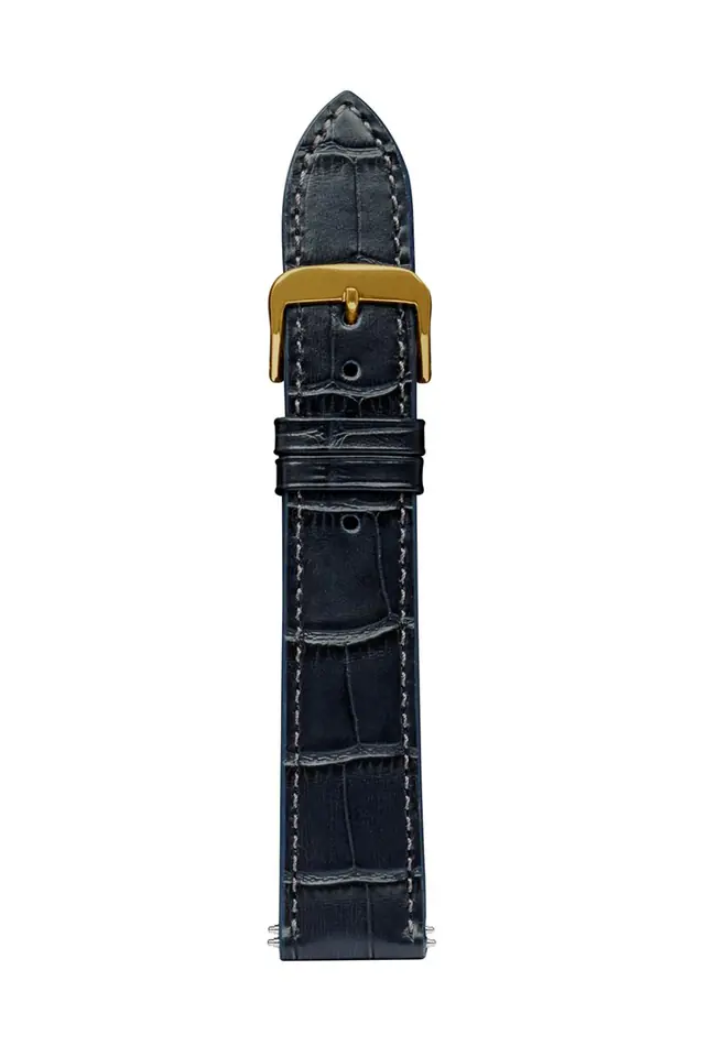 ⁨Zeppelin leather strap anthracite 18 mm⁩ at Wasserman.eu