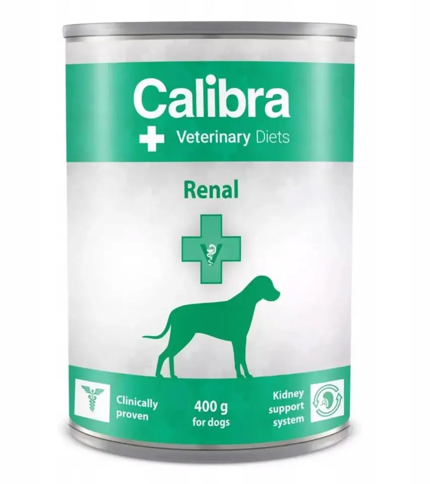 ⁨CALIBRA Veterinary Diets Renal Chicken - wet dog food - 400g⁩ at Wasserman.eu