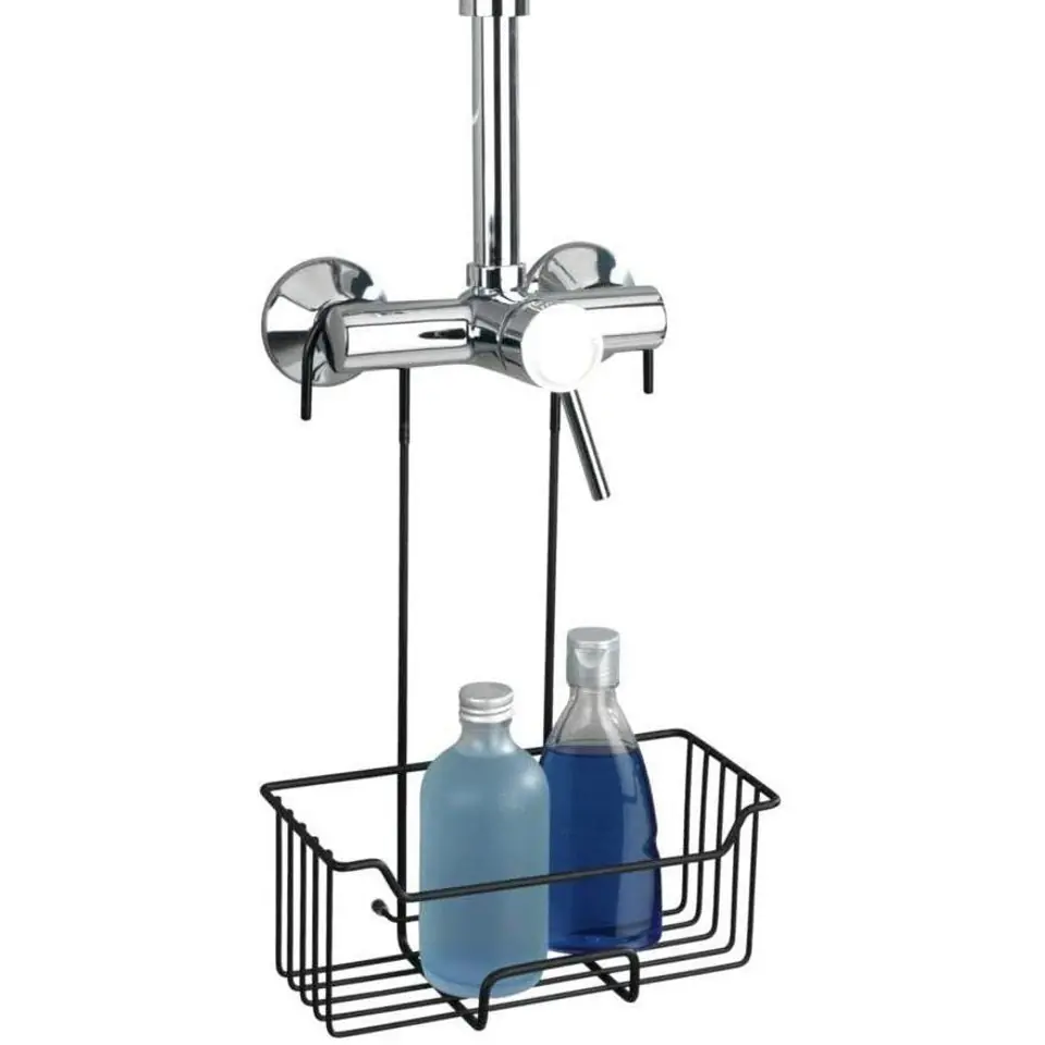 Bathroom shelf Caddy Milo Black at Wasserman.eu