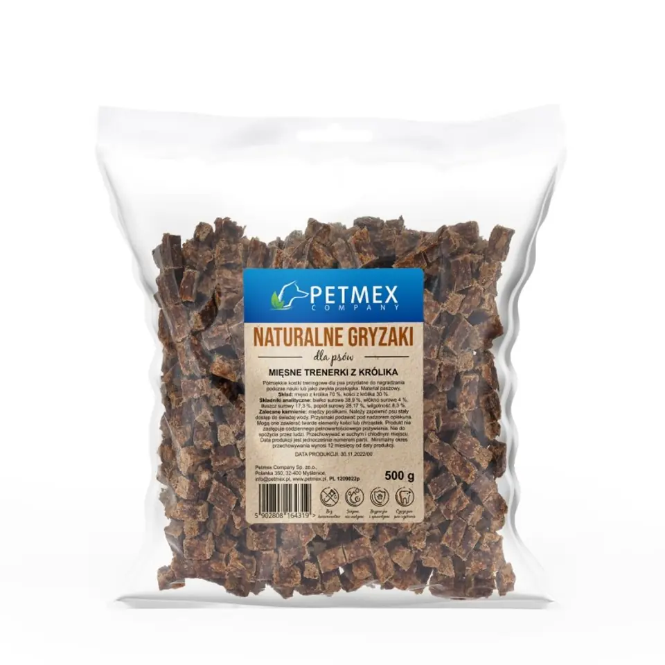 ⁨PETMEX Rabbit treats - dog treat - 500g⁩ at Wasserman.eu