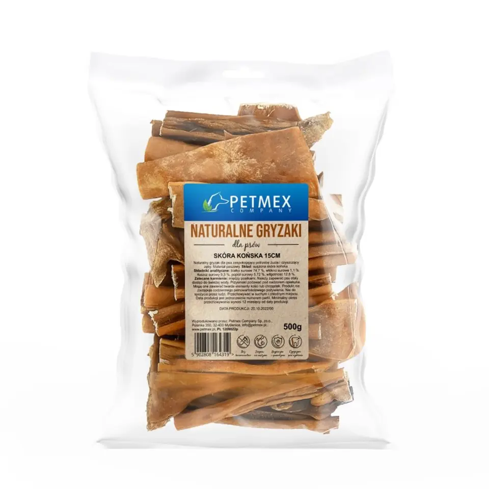 PETMEX Skóra Końska -gryzak dla psa - 500 g w sklepie Wasserman.eu