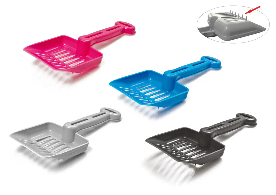 HILTON Łopatka do kuwet 28CMX12CM mikx kolor w sklepie Wasserman.eu