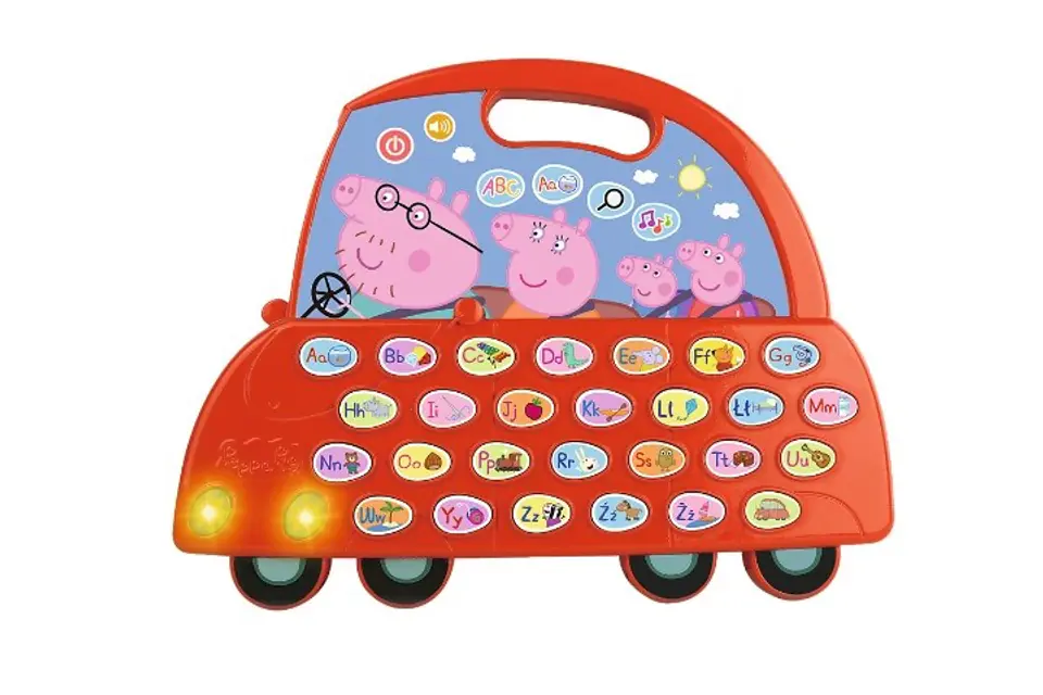 ⁨Literkowy samochodzik Peppy 61806 Vtech⁩ w sklepie Wasserman.eu