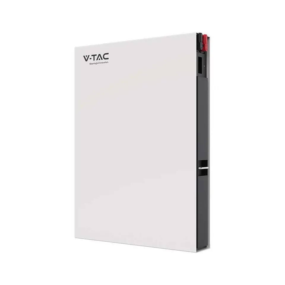 Energy storage V-TAC VT-48160 powerbank 7.68kWh 48V 160Ah (SKU 11548) White at Wasserman.eu