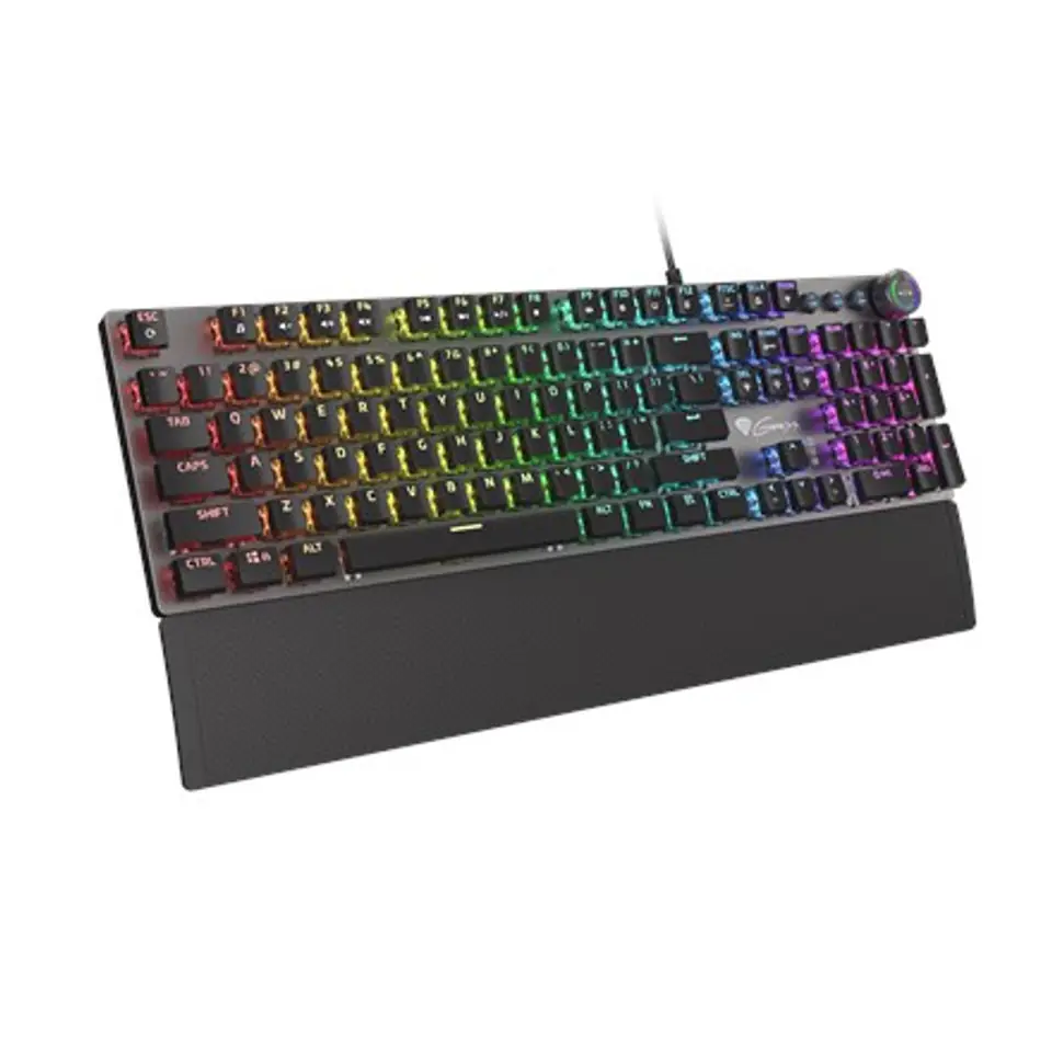 ⁨Genesis | THOR 400 RGB | Gaming keyboard | RGB LED light | US | Black/Slate | Wired | 1.6 m⁩ w sklepie Wasserman.eu