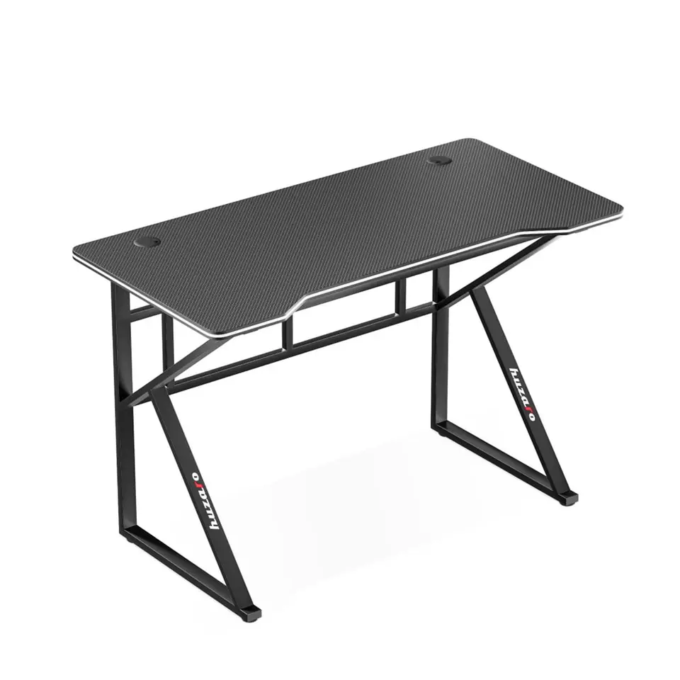 ⁨Gaming desk - Huzaro Hero 1.6 Black⁩ at Wasserman.eu