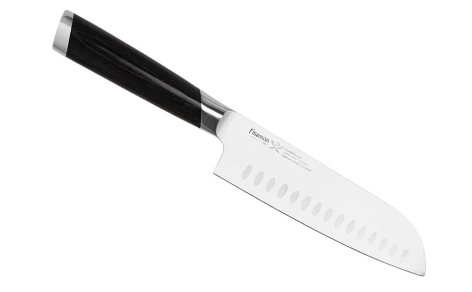 ⁨Nóż Santoku Kulle 18 cm Fissman Fujiwara 2817⁩ w sklepie Wasserman.eu