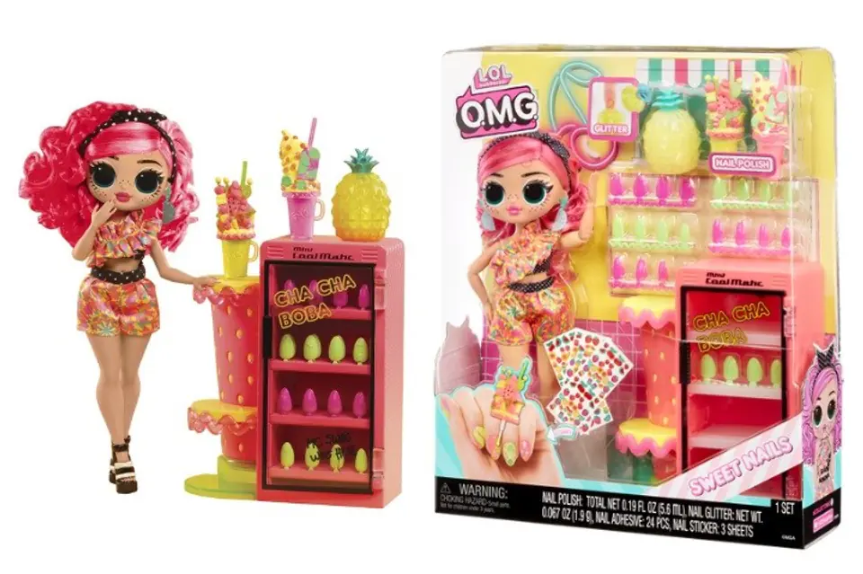⁨LOL Surprise OMG Doll Pinky Pops Fruit Shop + Sweet Nails 503842⁩ at Wasserman.eu