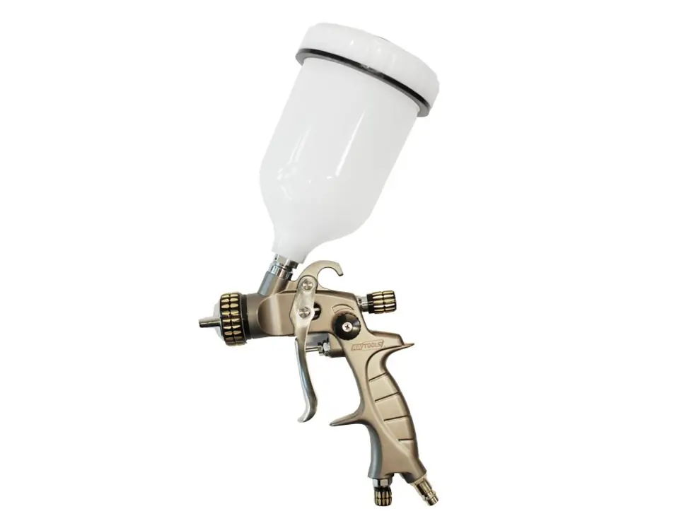 ⁨AWTOOLS HVLP PRO SPRAY GUN WITH TOP TANK 1.4mm / TBH101AG⁩ at Wasserman.eu