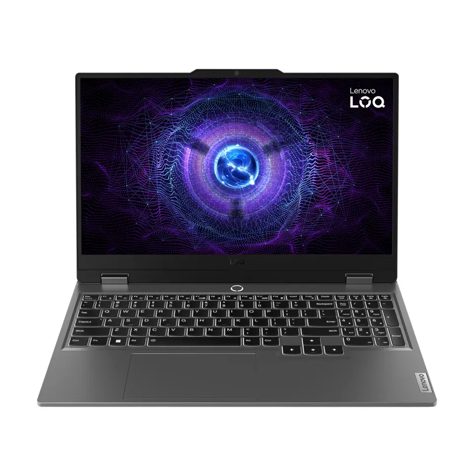 ⁨Lenovo LOQ 15IAX9 i5-12450HX 15.6" FHD IPS 300nits AG 144Hz 16GB DDR5 4800 SSD1TB GeForce RTX 3050 6GB NoOS Luna Grey⁩ w sklepie Wasserman.eu