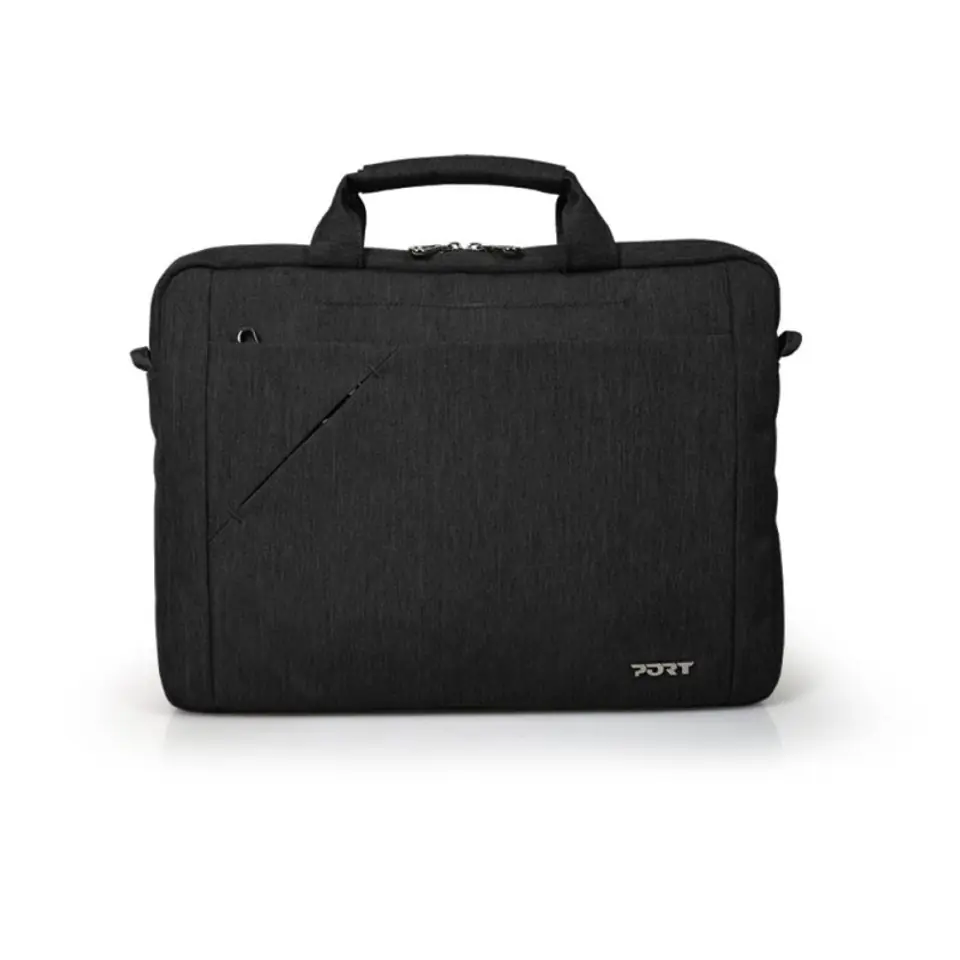 ⁨Port Designs 135172 laptop case 39.6 cm (15.6") Toploader bag Black⁩ at Wasserman.eu