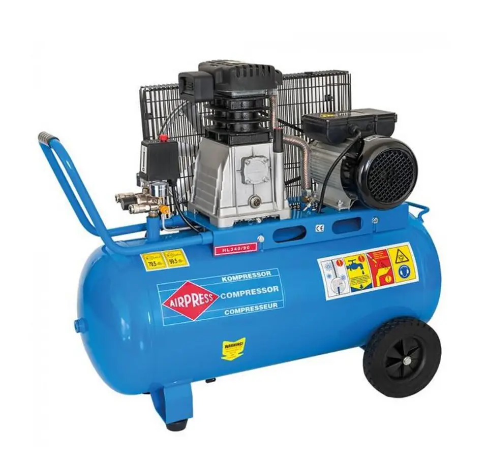 ⁨Airpress HL 340-90 sprężarka 2200 W 340 l/min Prąd przemienny⁩ w sklepie Wasserman.eu