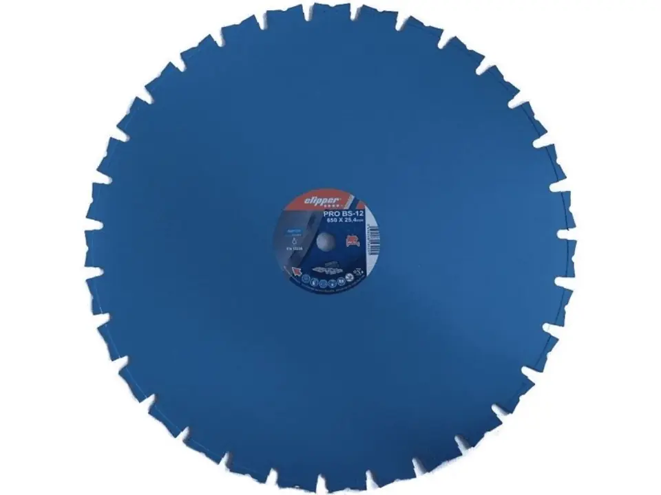 ⁨Norton Abrasives Pro Universal Laser 65 cm Segmented rim diamond blade⁩ at Wasserman.eu