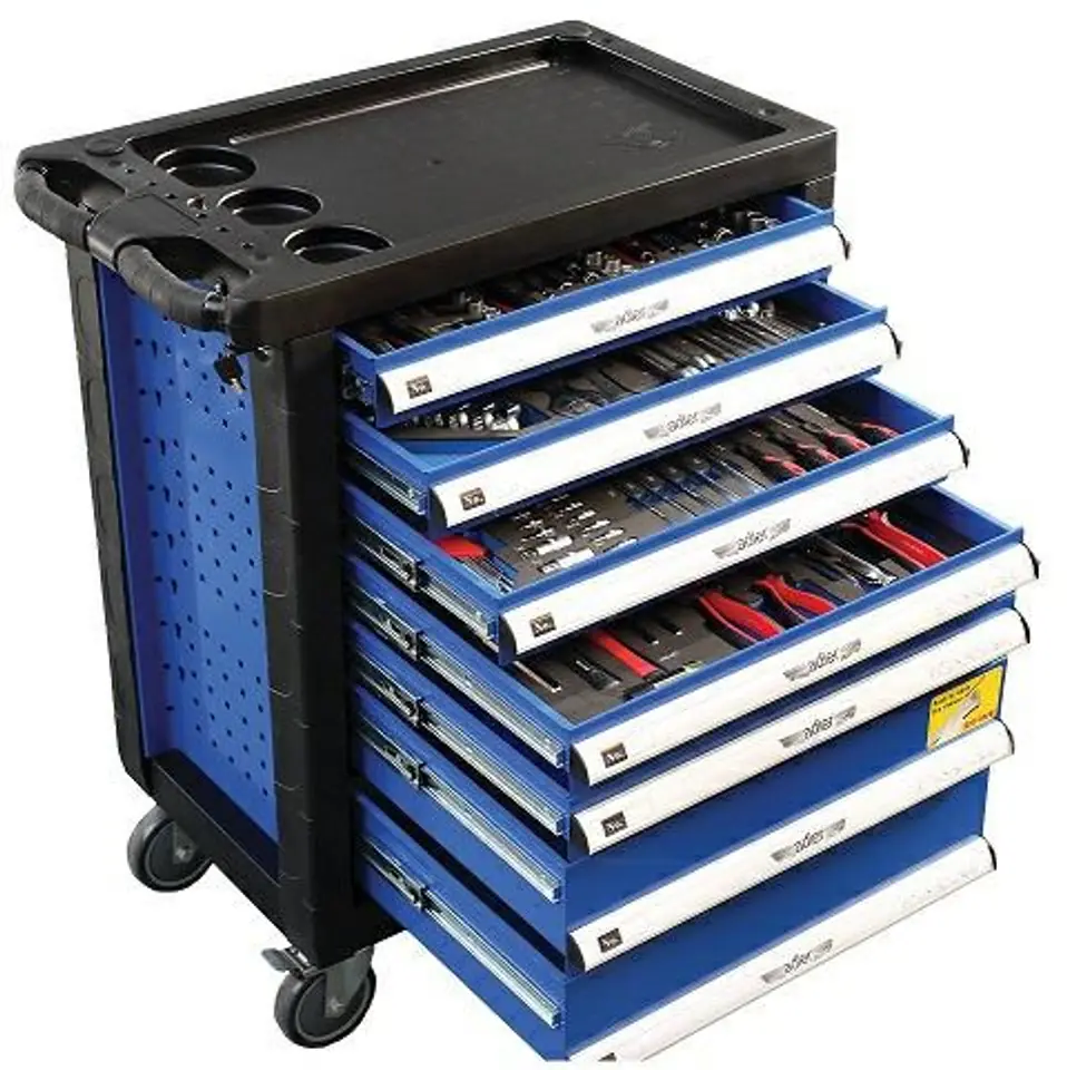 ADLER TOOL TROLLEY 217 PIECES at Wasserman.eu