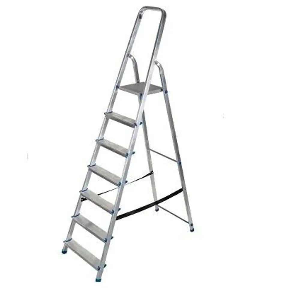 ⁨AWTOOLS ALUMINIUM LADDER FREE. 7ST.150KG⁩ at Wasserman.eu
