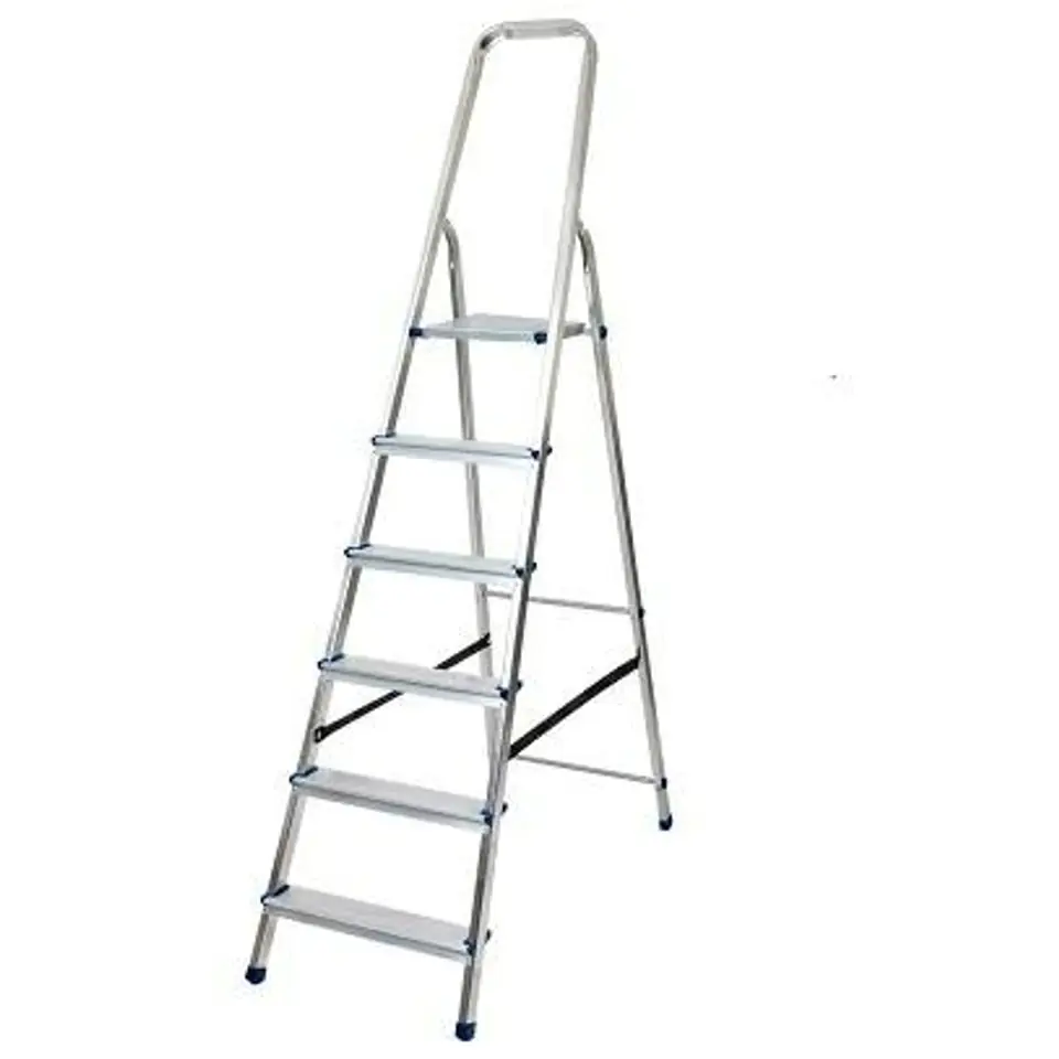 ⁨AWTOOLS ALUMINIUM LADDER FREE. 6ST. 150KG⁩ at Wasserman.eu