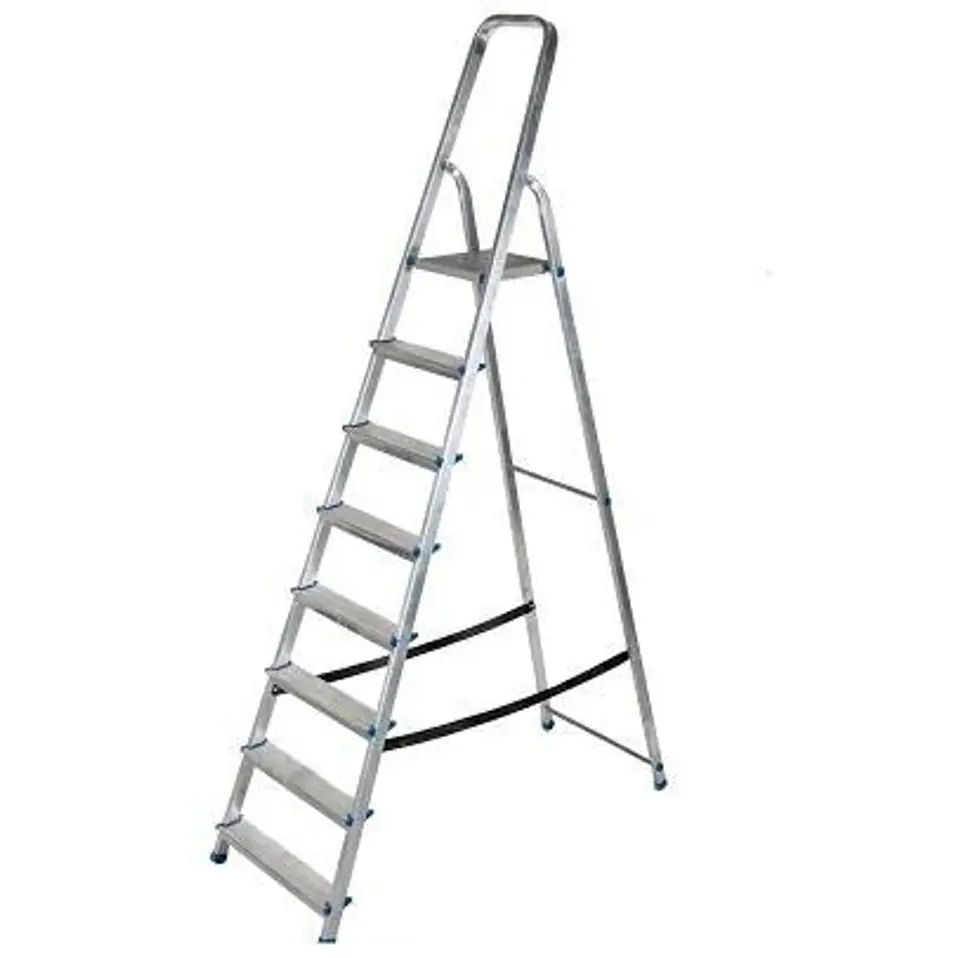 ⁨AWTOOLS ALUMINIUM LADDER FREE. 8ST. 150KG⁩ at Wasserman.eu