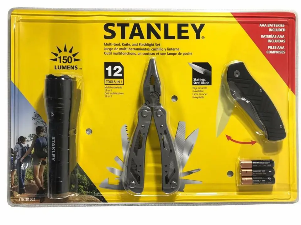 ⁨ST.MULTITOOL MULTINARZĘDZIE 12w1 +NÓŻ SKŁADANY +LATARKA⁩ w sklepie Wasserman.eu