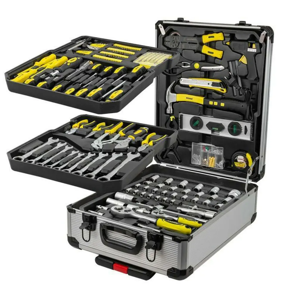 ⁨KEY SET 287pcs./TROLLEY CASE /WMC⁩ at Wasserman.eu