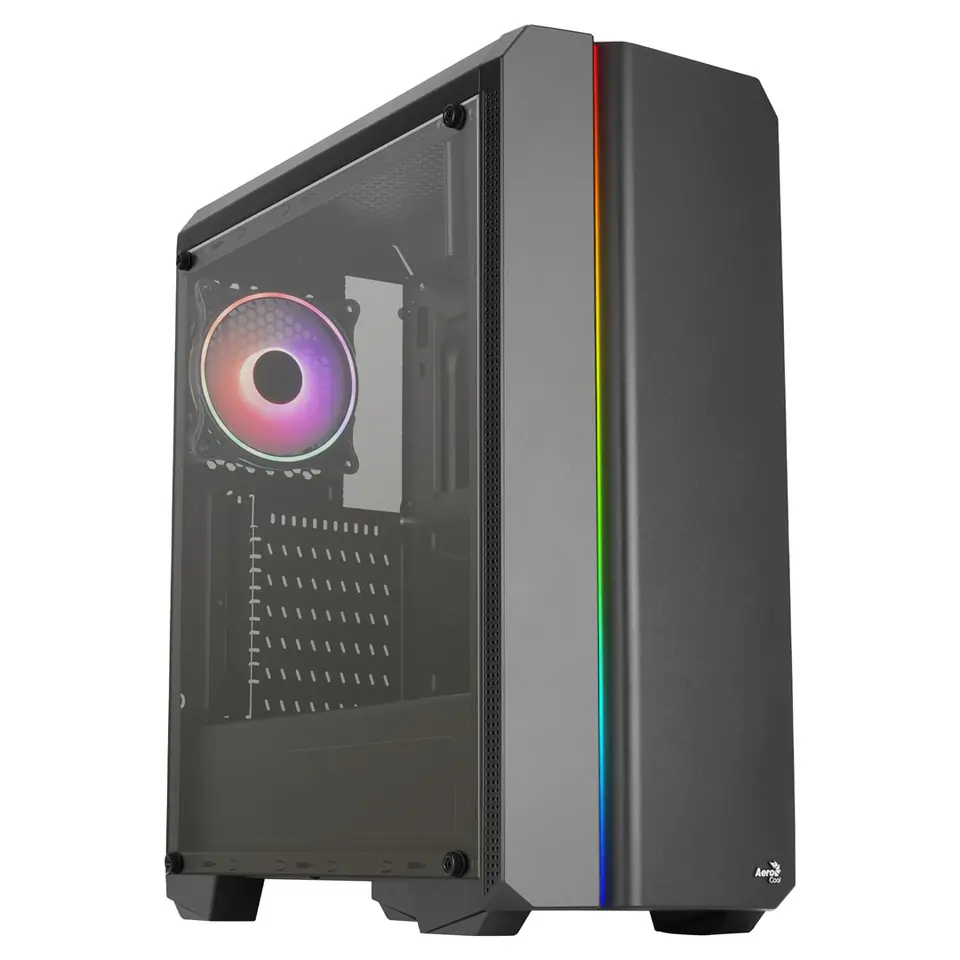 ⁨Aerocool Genesis ARGB V2 Midi-Tower - black⁩ at Wasserman.eu