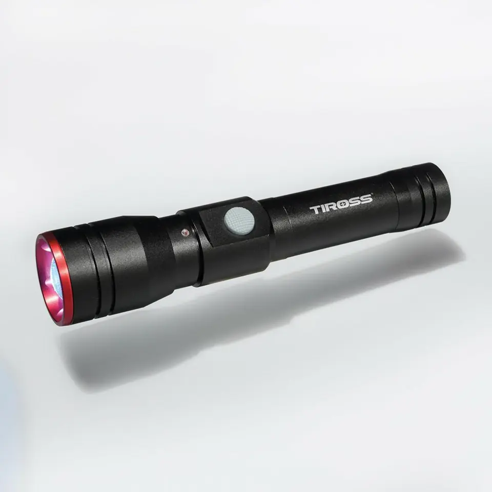 ⁨TIROSS PROFESSIONAL LED FLASHLIGHT TG-2 Z⁩ at Wasserman.eu