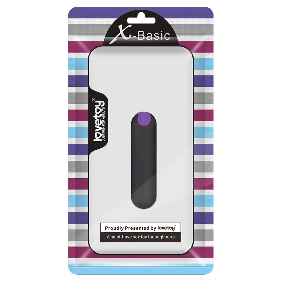 WIBRONABÓJ X-BASIC RECHARGEABLE BULLET 10 SPEEDS w sklepie Wasserman.eu