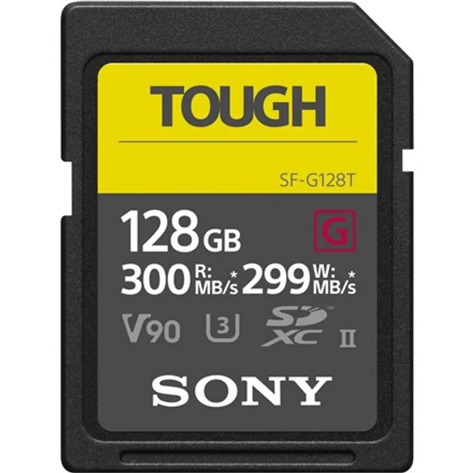 ⁨Sony | Tough Memory Card | UHS-II | 128 GB | SDXC | Flash memory class 10⁩ w sklepie Wasserman.eu