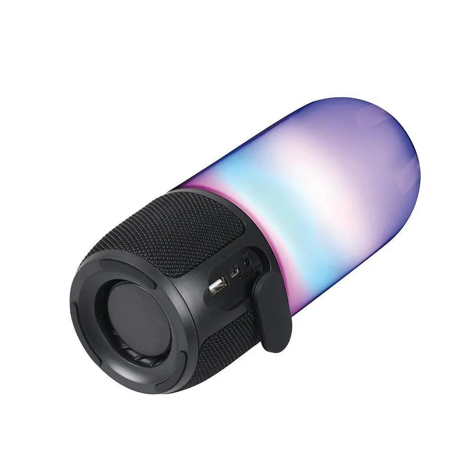 Bezprzewodowy głośnik LED V-TAC SMART VT-7456 RGB Bluetooth 2x3W (SKU 8570) Czarny w sklepie Wasserman.eu