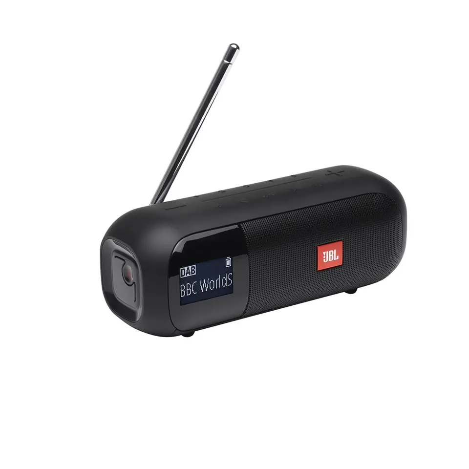 ⁨Głośnik JBL TUNER 2 (czarny, bezprzewodowy, z radiem FM i DAB+)⁩ w sklepie Wasserman.eu