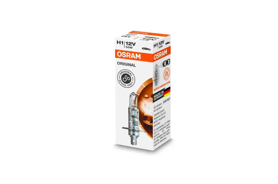 ⁨O-64150 Halogen bulb Osram H1 12V 55W P14,5S⁩ at Wasserman.eu