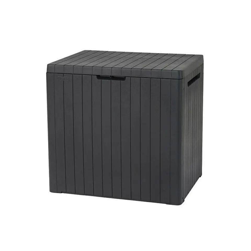 ⁨KETER BOX BALCONY STORAGE BOX 113 L GRAPHITE⁩ at Wasserman.eu