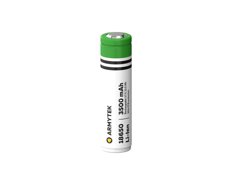 ⁨Armytek 18650 Li-Ion 3500 mAh battery,⁩ at Wasserman.eu