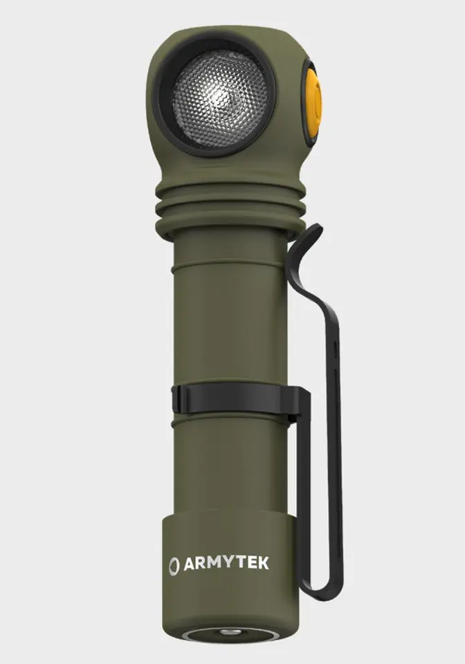 ⁨Armytek Wizard C2 Pro Olive White 3in1 Flashlight⁩ at Wasserman.eu