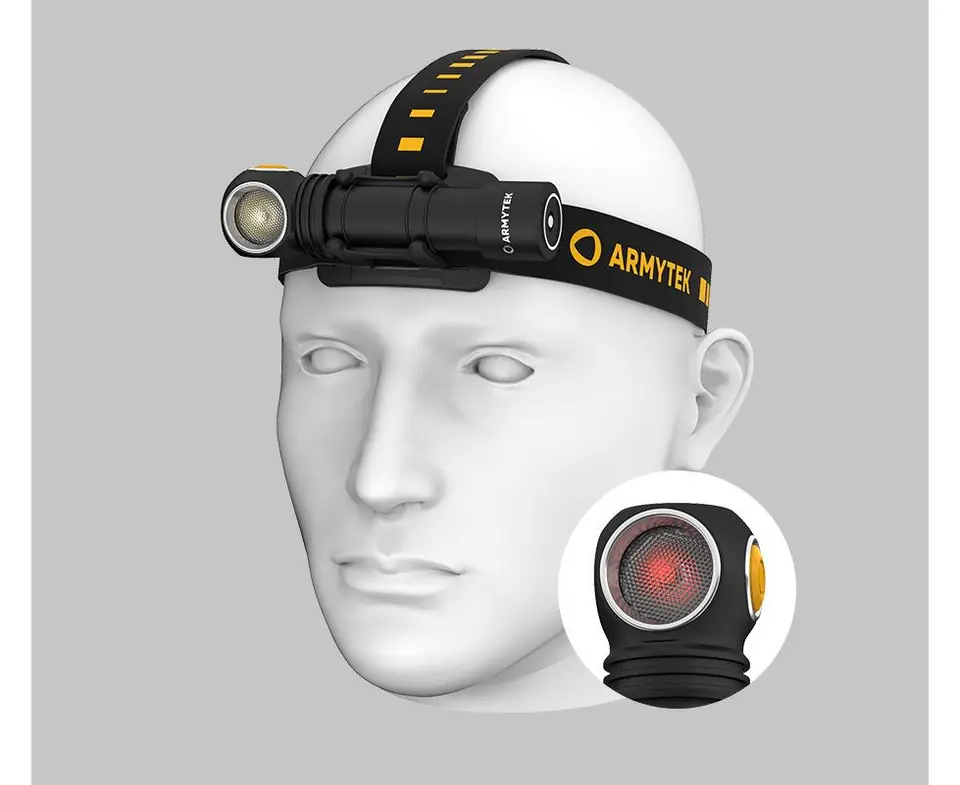 Latarka Armytek Wizard C2 WR Magnet USB Warm wielofunkcyjna, czołowa w sklepie Wasserman.eu