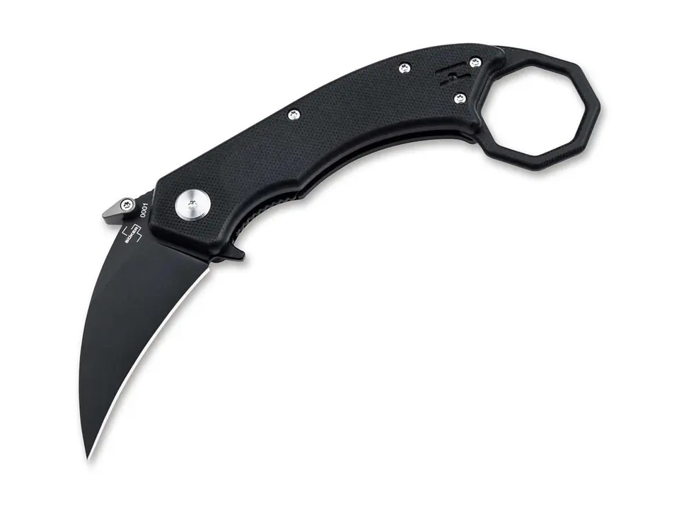 ⁨Böker Plus knife HEL Karambit Black⁩ at Wasserman.eu