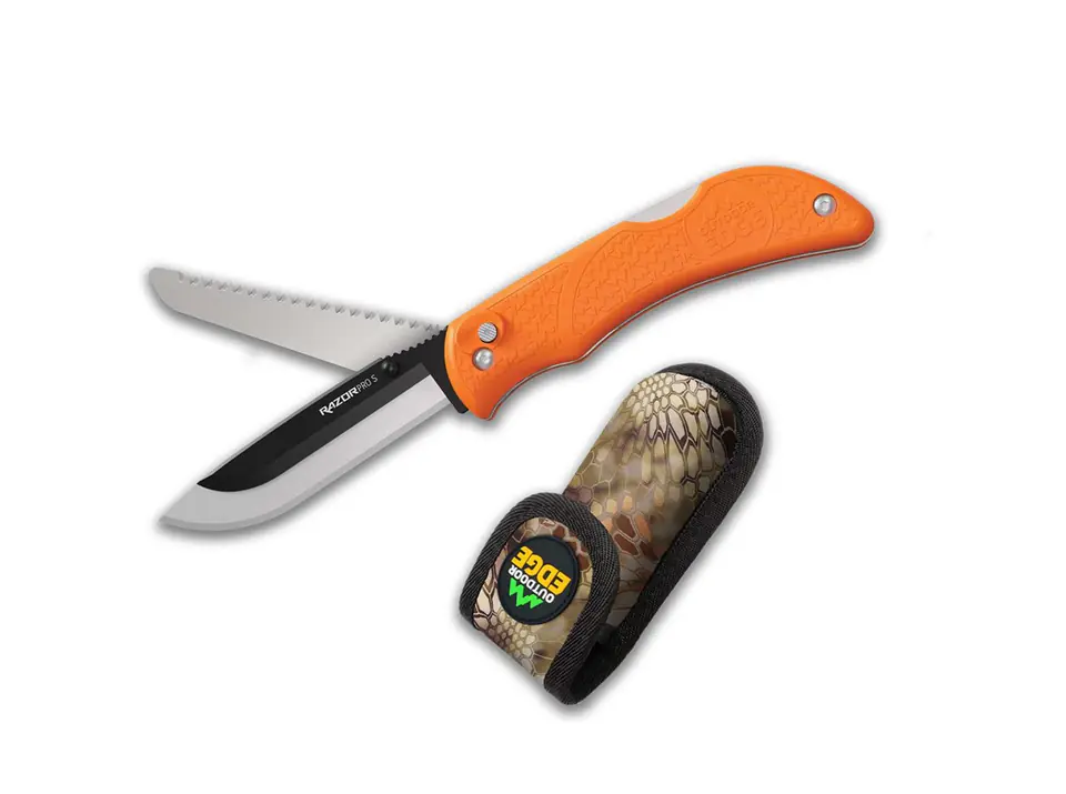 ⁨Outdoor Edge RazorPro S 350 Orange blister knife⁩ at Wasserman.eu