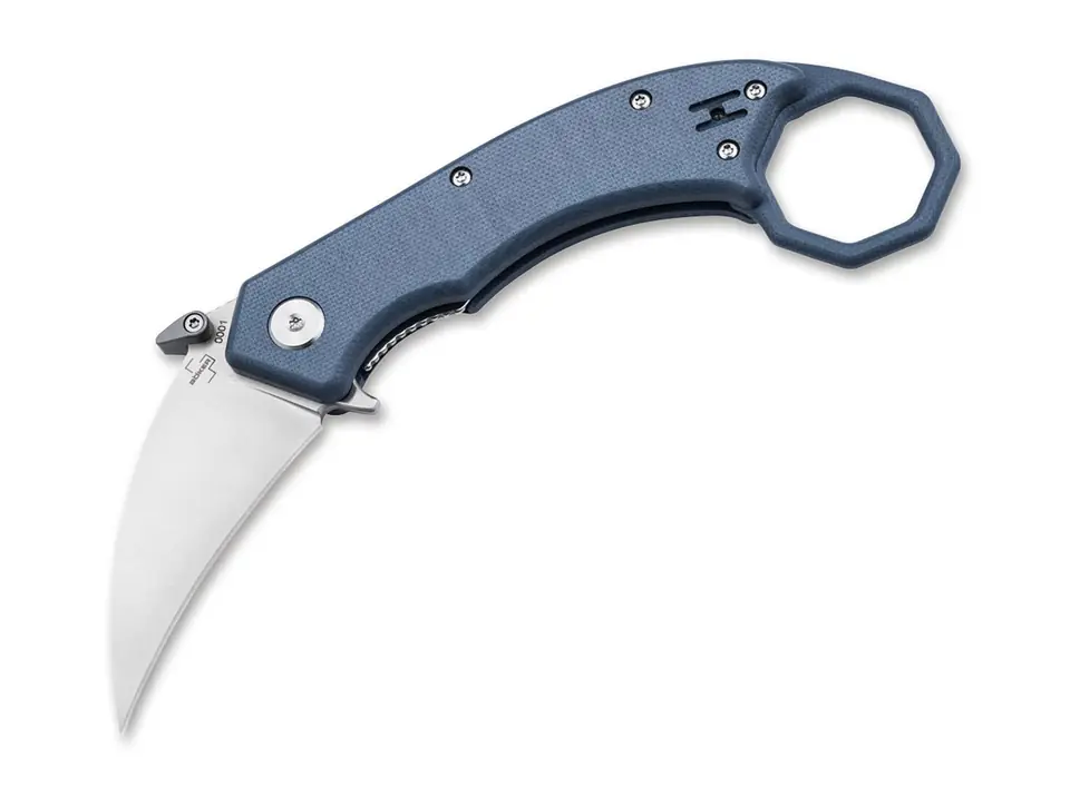 ⁨Böker Plus HEL Karambit Knife Blue/Grey⁩ at Wasserman.eu