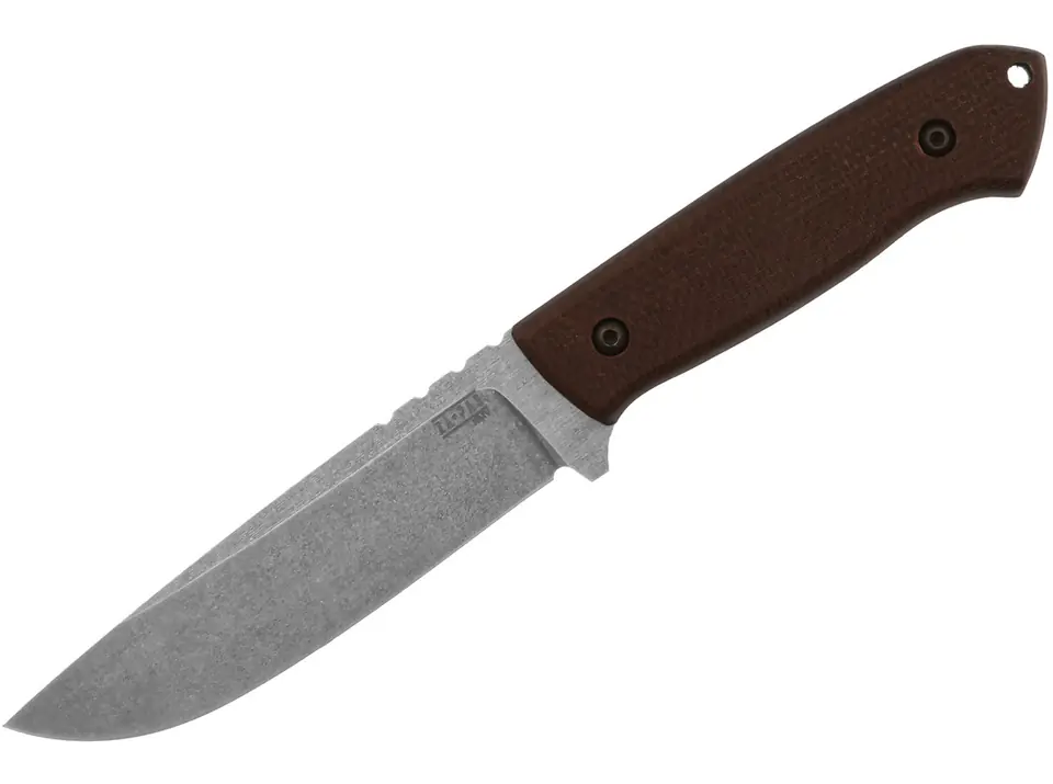 ⁨ZA-PAS Ultra Outdoor Stonewash Micarta Knife⁩ at Wasserman.eu