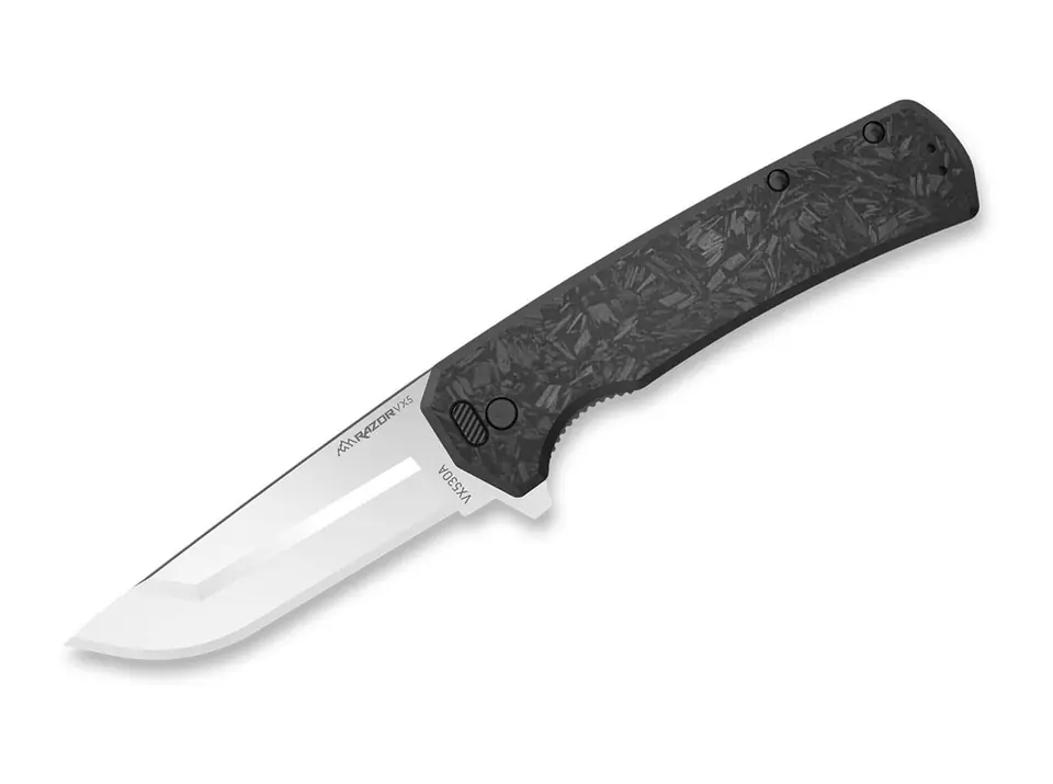 ⁨Outdoor Edge Razor VX5 3.0" CF G10 Black Knife⁩ at Wasserman.eu