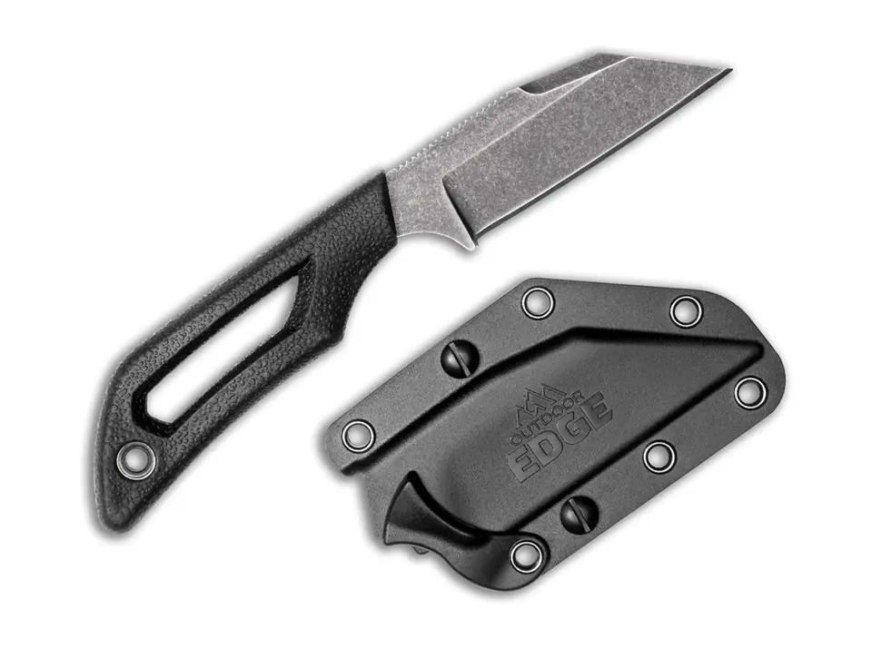 ⁨Nóż Outdoor Edge Pivot Wharncliffe Black blister⁩ w sklepie Wasserman.eu