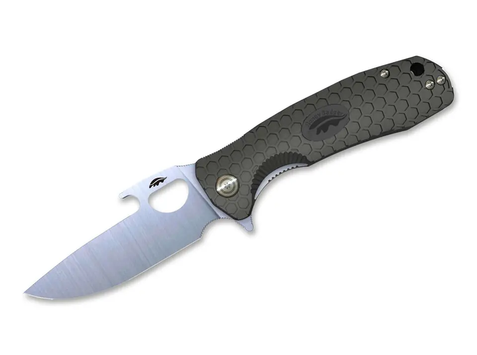 ⁨Nóż Honey Badger Opener Medium Black 8Cr13MoV DP⁩ w sklepie Wasserman.eu