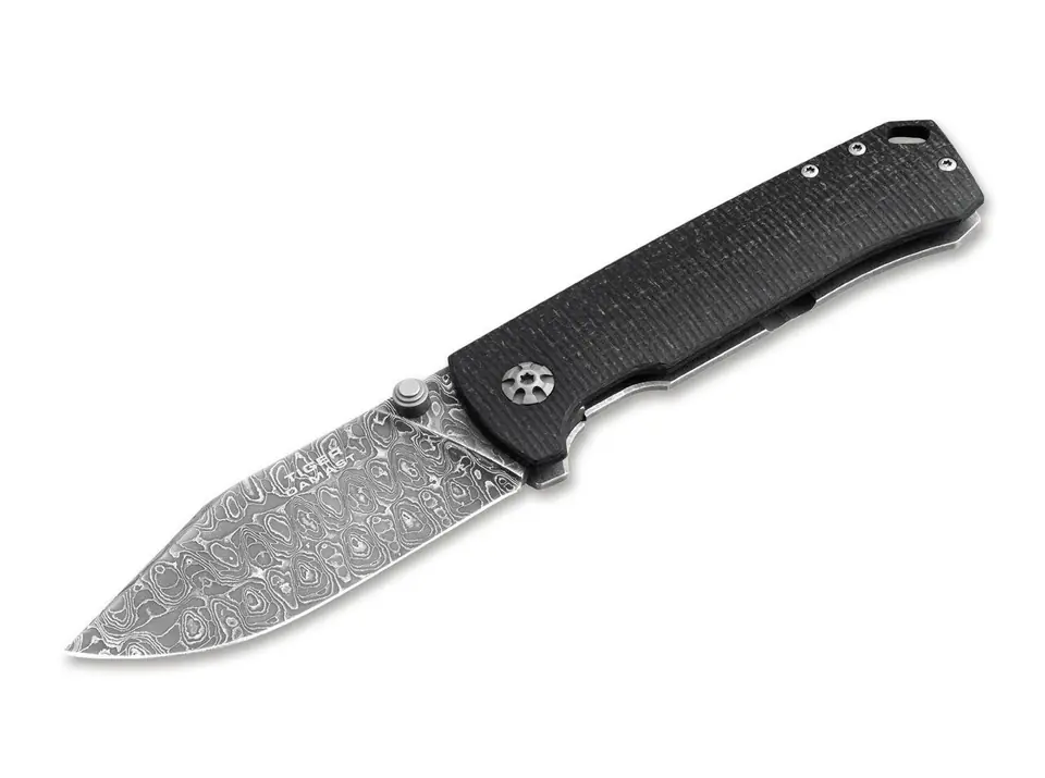 ⁨Böker Solingen Tiger-Damascus Knife⁩ at Wasserman.eu