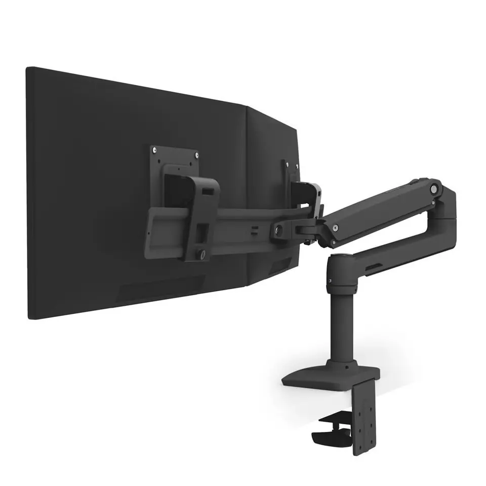 ⁨Ergotron LX DESK DUAL DIRECT ARM/25IN MIS-D 10Y W MATTE BLACK⁩ at Wasserman.eu