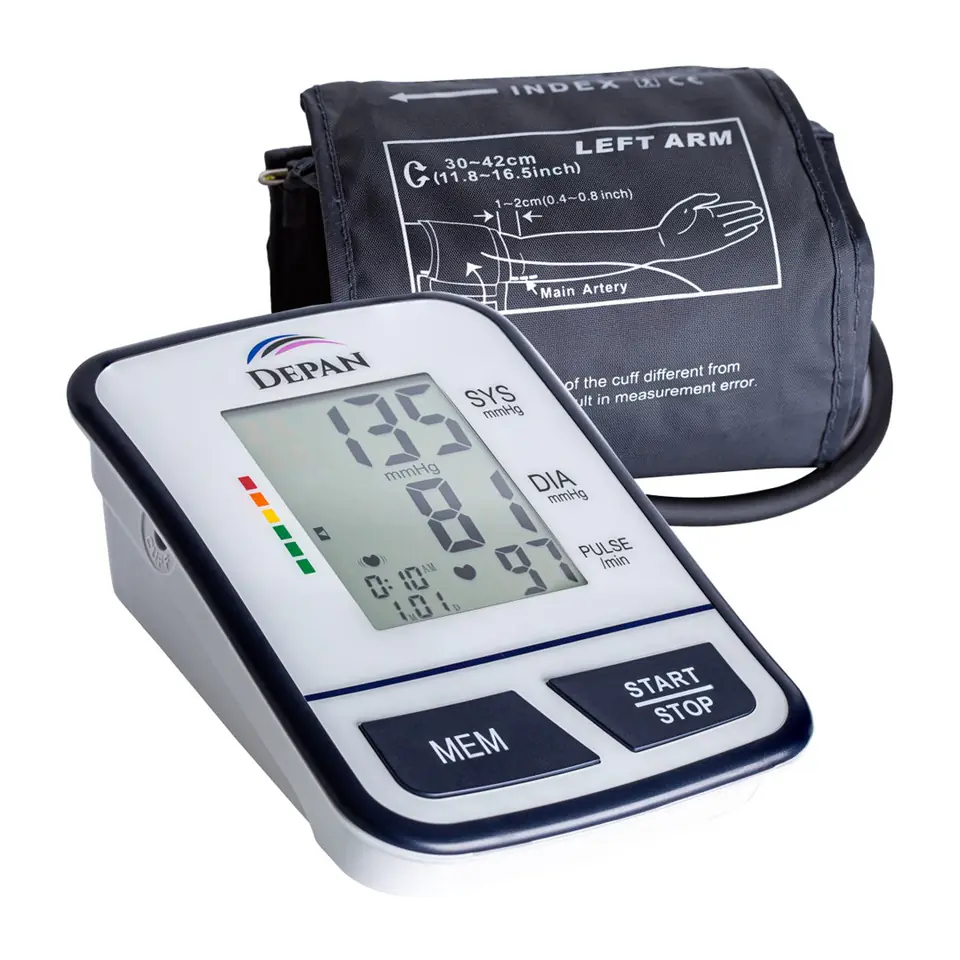 ⁨Upper arm blood pressure monitor with arrhythmia detection function⁩ at Wasserman.eu