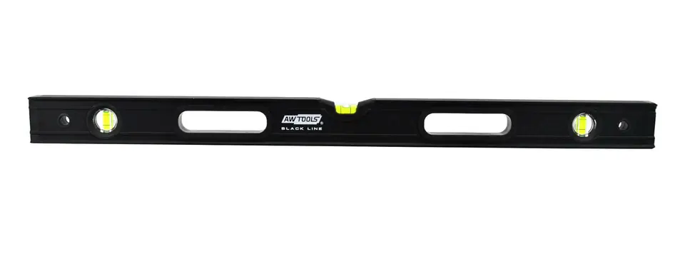 ⁨AWTOOLS POZIOMICA BLACK 100CM MAGNETYCZNA Z UCHWYTAMI⁩ w sklepie Wasserman.eu