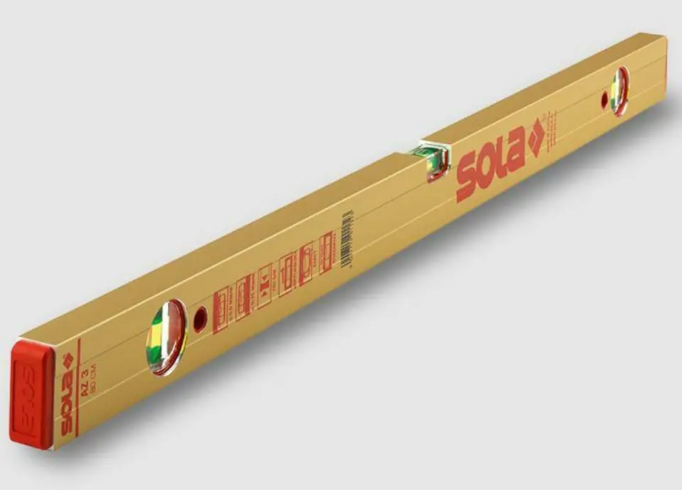 ⁨SOLA ALUMINUM SPIRIT LEVEL 120cm AZ 3 120⁩ at Wasserman.eu