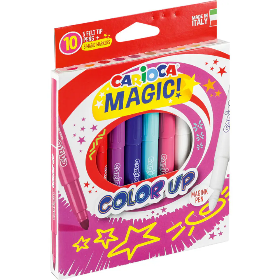 ⁨Flamastry CARIOCA Magic ColorUp 5+5szt. (43181) 160-2299⁩ w sklepie Wasserman.eu