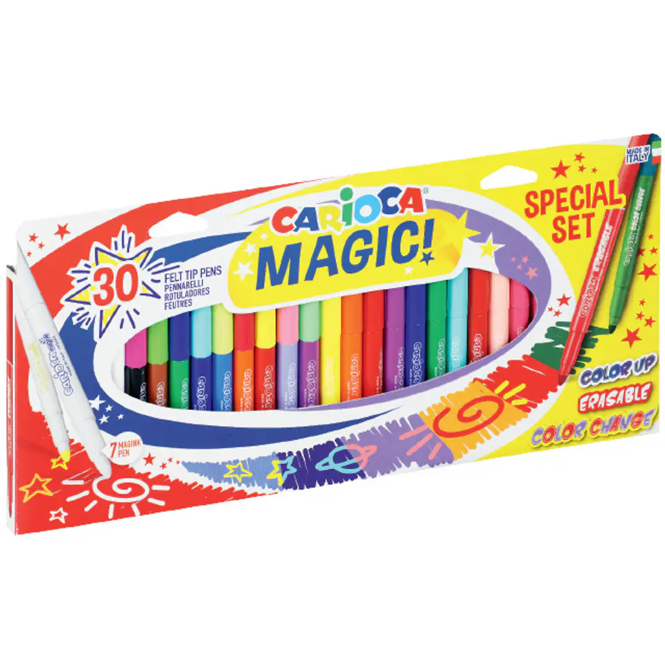 ⁨Flamastry CARIOCA MAGIC 30 szt. 43183 160-2271⁩ w sklepie Wasserman.eu